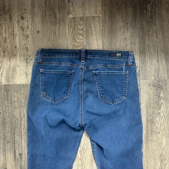 Kut from the Kloth Women's Blue Ankle Jeans - Picture 4 of 4